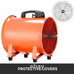 10 Industrial Extractor Fan Blower with 5m Duct Hose Garage Electrical Utility