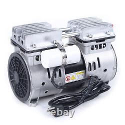 110V Mini Diaphragm Air Pump 2.4CFM Electric Motor Industrial Vacuum Pump 8 Bar