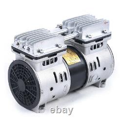 110V Mini Diaphragm Air Pump 2.4CFM Electric Motor Industrial Vacuum Pump 8 Bar