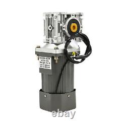 120W AC 110V Electric Worm Gear Motor Speed Controller Industrial Gearbox RV30
