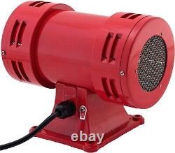 120v Siren School Factory Fire Alarm Security System Industrial Electric Motor