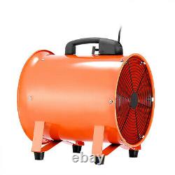 12 Extractor Fan Blower portable 5m Duct Hose Ventilator Industrial Air Mover