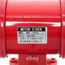 150db 110V 60HZ Industry Electric Motor Driven Siren Continuous Alarm Horn