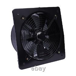 16'' Industrial Black Ventilating Extractor Fan Copper Wire Motor 2800r/min 750W