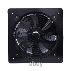 16'' Industrial Black Ventilating Extractor Fan Copper Wire Motor 2800r/min 750W