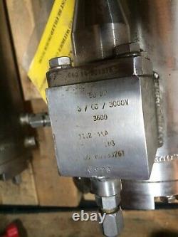 1- Sun-Star Electric/Hitachi 50HP 3-Phase 3000 V Submersible Motor Used Cond