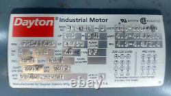 1 Used Dayton 3n0186 Industrial Motor, 1.5 Hp, 3ph, 1725/1425 RPM Make Offer