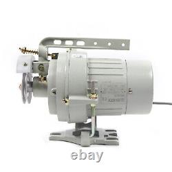 250W Electric Clutch Motor with Belt Guard for Industrial Sewing Machine 2850 RPM