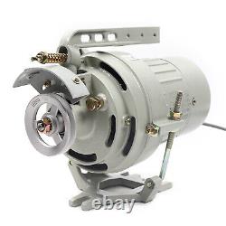 250W Electric Motor For Industrial Sewing Machine Clutch Motor With Belt Guard