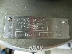 2-1/2 x 2 Ampco LFR140-252-21F Centrifugal Pump 5 HP Motor Z99 (2852)
