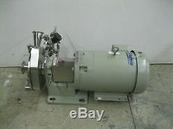 2-1/2 x 2 Fristam FPX742-175 Centrifugal Pump Baldor 10 HP Motor Z18 (2557)