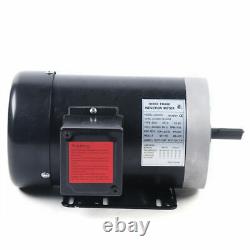 2 HP Electric Motor 3 Phase 3450RPM 56C Frame 5/8 Shaft Industrial Motor New