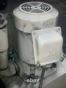 2 HP Mitsubishi NQ-1503A Coolant Pump withSuper Line Motor, AF-SERV 1.5kW 3Ph 220V