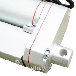 2x Linear Actuator 12'' 12V 330 Pound Max Lift 150KG Electric Motor For Industry