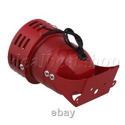 30Sets Loud 120dB Industrial Electric Motor Driven Horn Alarm Siren AC 110V Red