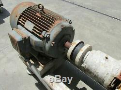 30 HP INDUSTRIAL ELECTRIC MOTOR with ARMSTRONG WATER PUMP