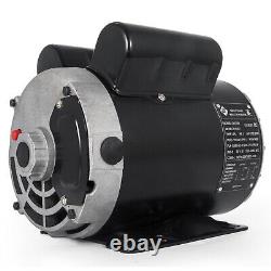 3 HP 3450 RPM Electric Motor Compressor Duty 56 Frame 1 Phase 115-230 Volts