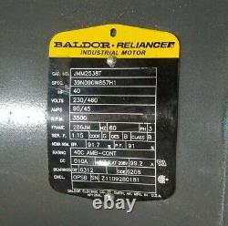 40HP Baldor JMM2538T Industrial Electric Motor 230/460V 3500RPM 286JM CAN SHIP