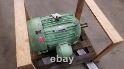 40/10 HP US Electric Motor 1785/805 RPM, 326T Frame, TCE 460V 2 Speed industrial