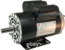 5hp Compressor Duty Electric Motor, 56hz Frame, 3450 Rpm, 7/8 Shaft Diameter