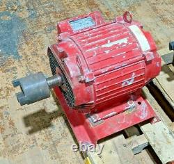 7.5HP US Electrical Industrial Motor 3PH Fr 213T 230/460V 1740RPM 60Hz CAN SHIP