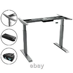AIMEZO Electric Standing Desk Height Adjustable Frame Dual Motor Stand UP Desk