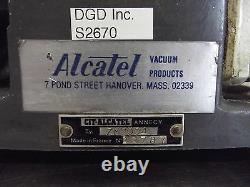 Alcatel Vacuum Pump Ty. ZM2004 No. 22787 With Dayton Motor 1/2HP 1725RPM S2670x