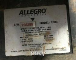 Allegro Industries 9503 ExplosionProof Blower, Electric 3/4 hp Motor