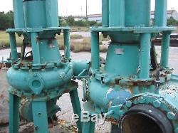 Allis Chalmers Large Vertical Centrifugal Pumps Qty 3