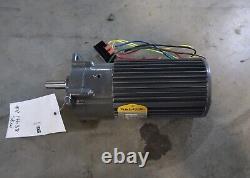 BALDOR 0.9//0.11 hp Industrial Electric Motor with 51 Gear Reducer 14638