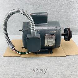 BALDOR Industrial Electric Motor 1/3HP 1725RPM 115 Volts 56Z Frame UNTESTED