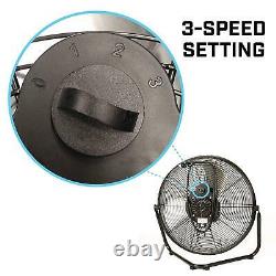 B-Air FIRTANA-20X High Velocity Electric Industrial And Home Floor Fan, 20 New