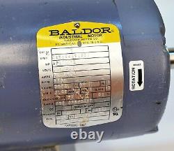 Baldor 1140RPM Industrial Buffer Grinder Motor 115/230V 1PH SPL-HP 56YZ