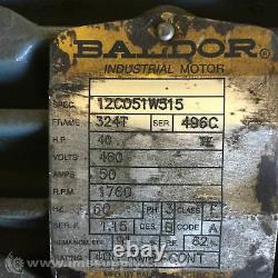 Baldor 12C051W515 Electric Industrial Motor, 40 HP, 460 Volt FPOR