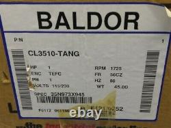 Baldor CL3510-TANG Industrial Electric Motor 1HP 1725RPM 1PH 115/230v