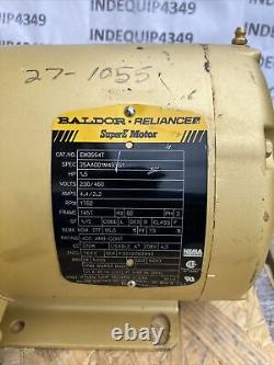 Baldor EM3554T Industrial Motor Hp 1.5 Rpm 1760 Fr 145T 460v Ph 3 Pallet A3