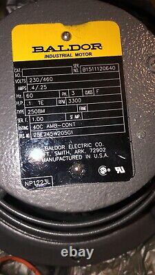 Baldor Electric fan 230/460 v Industrial Use 3300 RPM