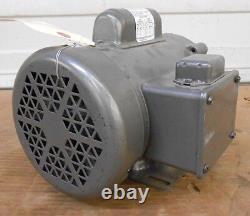 Baldor Industrial Motor, 34l724-5507g1. 0.33 Hp, 1725 Rpm, 115/230 V, 56c Frame