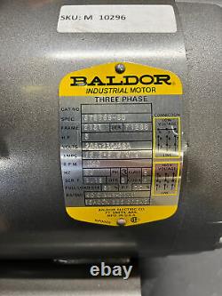 Baldor Industrial Motor 37E799-80-3HP 208-230/460v Electric Motor