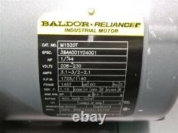 Baldor M1520T Electric Industrial Motor 1/. 44 HP