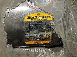 Baldor M3205 Electric Motor 1-1/2HP 3450RPM 3Phase 182Frame 208-230/460Volt