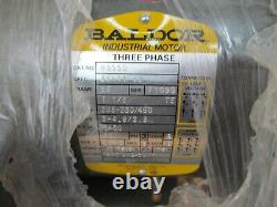 Baldor M3550 Three Phase Industrial Electric Motor 1 ½ HP 230-460 RPM