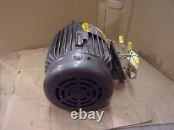 Baldor M3582T Electric Motor 1HP, 1140 RPM, 208-230/460V Missing Cover