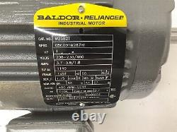 Baldor M3582T Industrial Motor 1HP 208-230/460V 1140RPM 145TFR