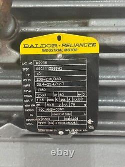 Baldor Reliance Industrial Motor M2238 10hp 1760rpm 60hz 3 Phase