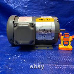 Baldor Reliance M3353 Industrial Electrical Motor, 1/8 HP, 230/460 V, 1/. 5 A, 17