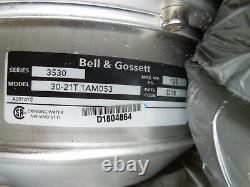 Bell Gossett 3530 Series Pump 3021T1AM053 Liquid Transfer, 5 HP Motor 720WH