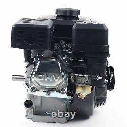 Black 7.5HP 4-Stroke Electric Start OHV Gasoline Engine Go Kart Gas Engine Motor