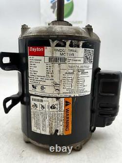Dayton 6K481BG Industrial Motor, 1/3 HP, 3450 RPM, 115/208-230 VAC (No Box)
