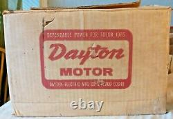 Dayton Industrial Electric Motor 3/4 HP / 1725 RPM / 3 Phase Model #- 2N866Q NOS